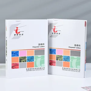 Custom Logo Printed A5/A6 Size Cardboard File Folder with PVC for School & Document Presentation Made Durable Paper Material