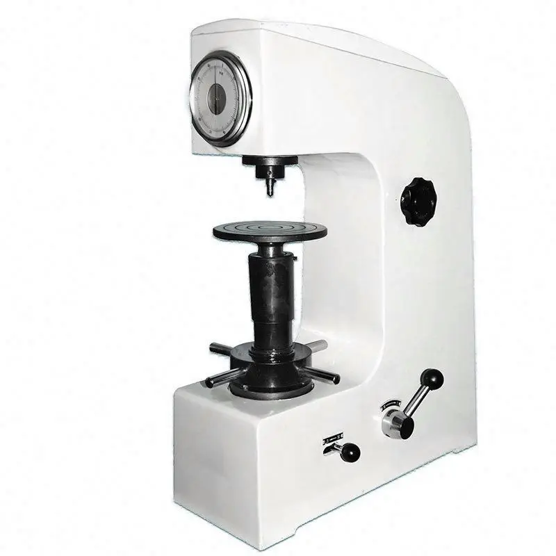 TEBAK Manual Alloy Metal Manual Rockwell Hardness Tester Durometer Rockwell Hardness Testing Machine Measuring Instrument