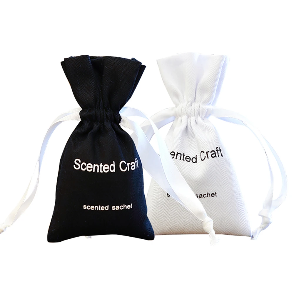 product wholesale linen scented sachet bags fragrance aroma beads scented cloth sachet premium checkered cloth orange string bag-17