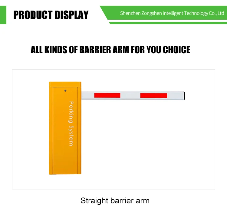 High Quality Manual Gate Arm Barrier Running Smoothly Two Fence Barrier