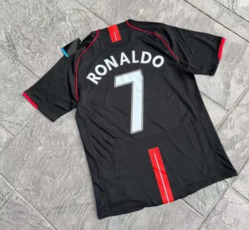 2008 utd Retro football jersey Ronaldo classic memorial soccer shirt old game uniform