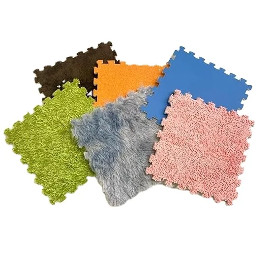 Sensory Mats For Autistic Children. Interlocking Sensory Floor Rug.felt