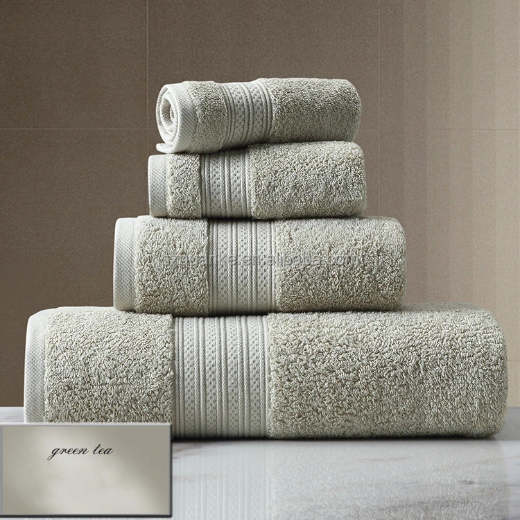 Wholesale bathrobe 100%Cotton Luxury Hotel Bath Towel Plain Cotton Bath Towel Sets For Five Star Hotel custom bath towel manufacture