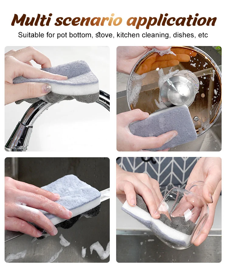 Wavy Sponge Wavy Cellulose Sponge Scourer - Powerful Kitchen Cleaning