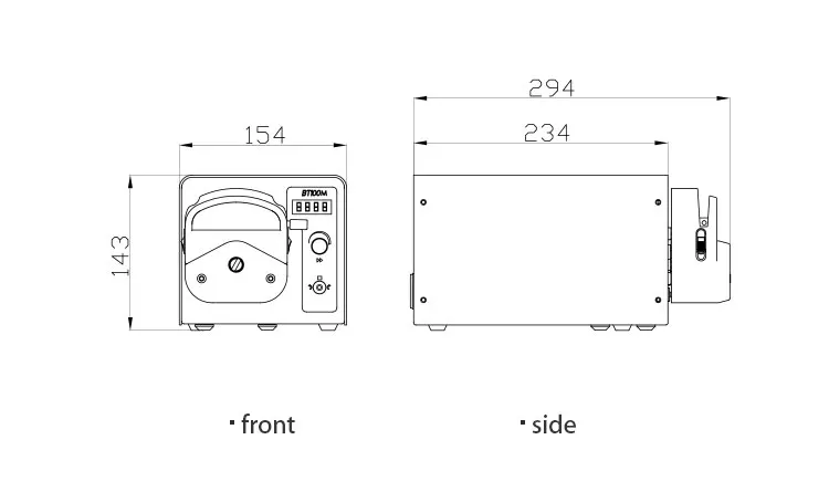 Swelling fluid Transfer Liposuction Peristaltic Pump