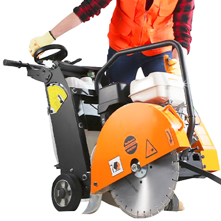 Portable Diesel Walk Behind Concrete Cutter Gasoline Engine Asphalt  Floor Saw Cutting Machine for Sale