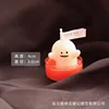 Vela de té de fantasma de calabaza de mano