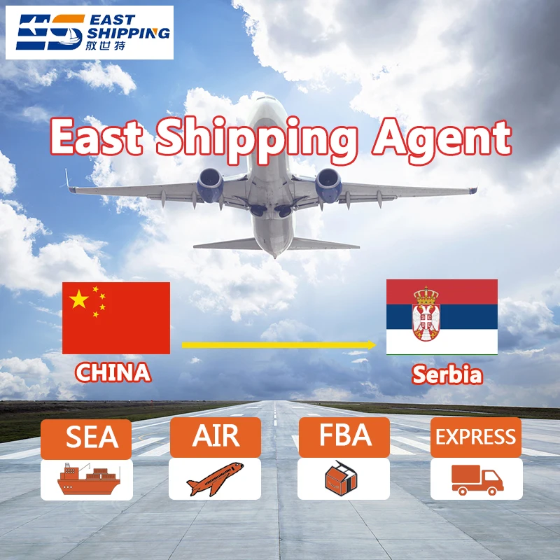 East Cargo Ship To Serbia Sea Shipping Agent Shanghai Freight Forwarder DDP Double Clearance Tax To Serbia