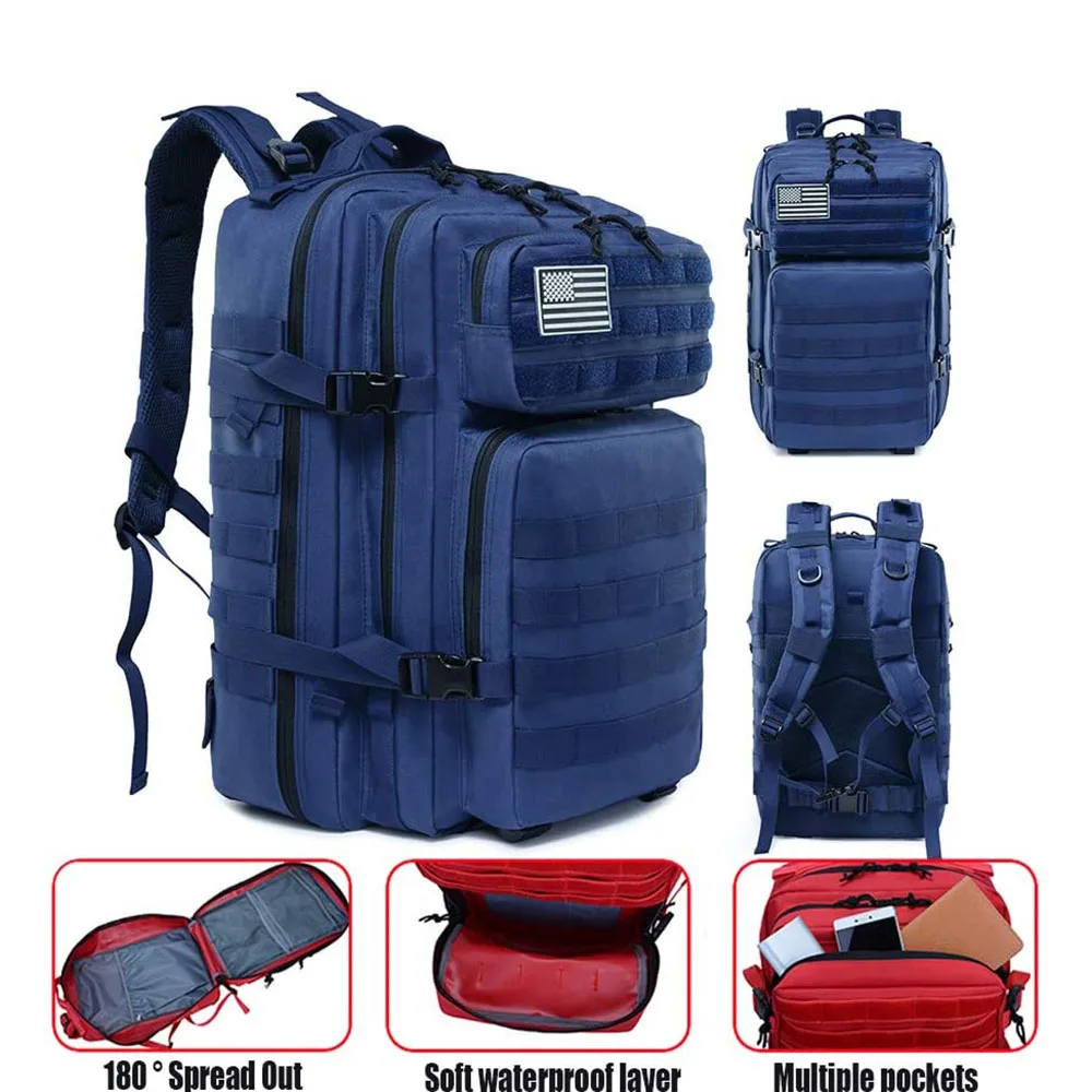 FREE SAMPLE Men and Women Practical Assault Backpack 45L Training Assault Bag Practical Big Backpack