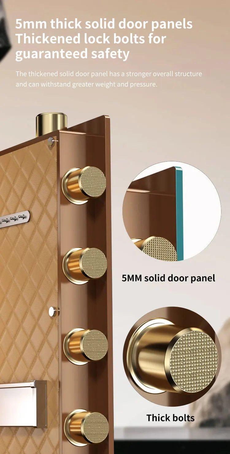 CEQSAFE Digital Fingerprint Safe Storage Passcode Smart Keys Box Tuya Smart Wifi Security Electronic Lock for Safe Box details