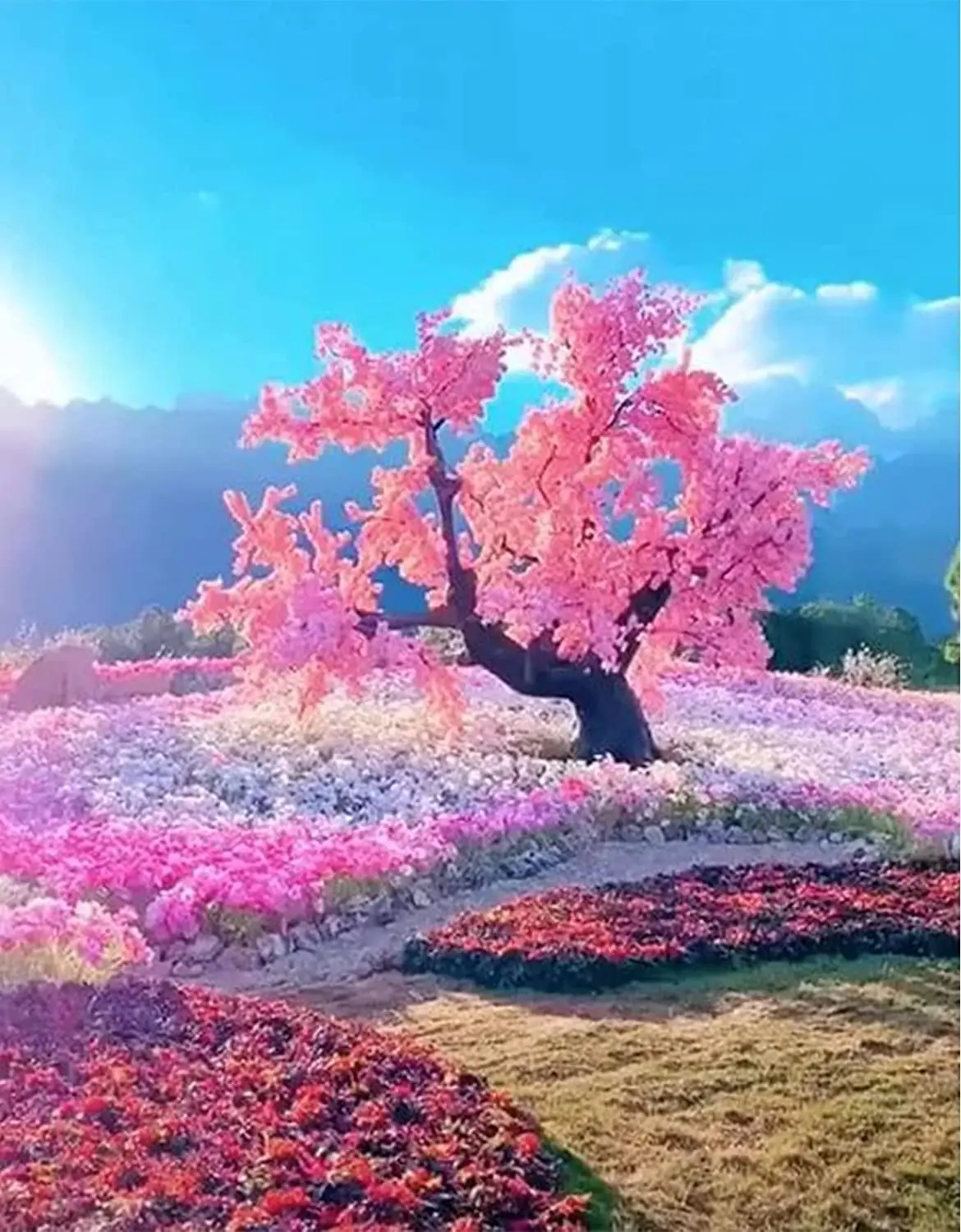 Landscape Tree of 5D Diamond Painting ,manufacturer ,customized Decorative Painting