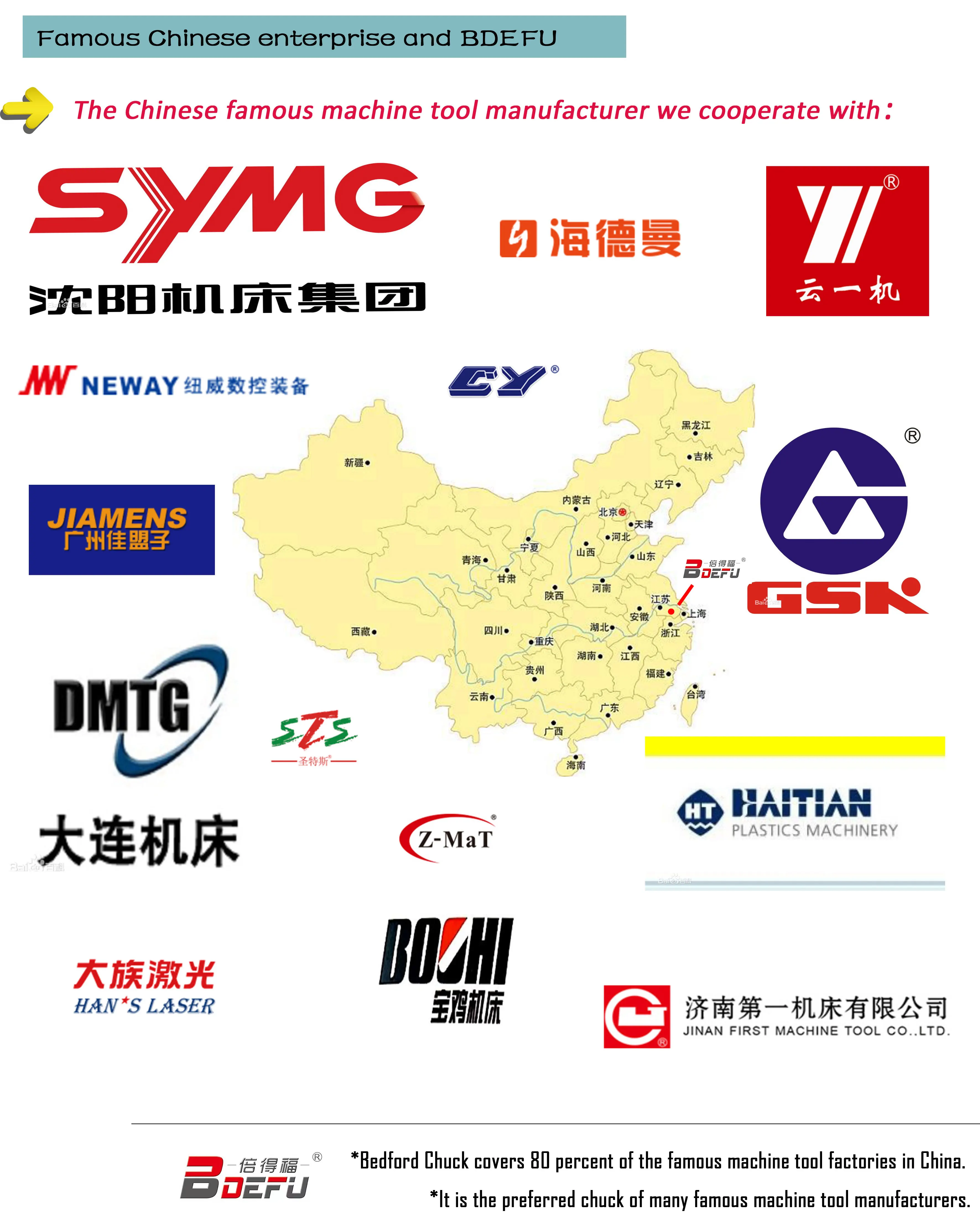 Floating Alignment Chuck 3-jaw Floating Hydraulic Power Chuck Alloy Steel 0.01mm Accuracy Water ...
