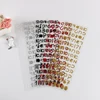 custom alphabet sticker by other countries