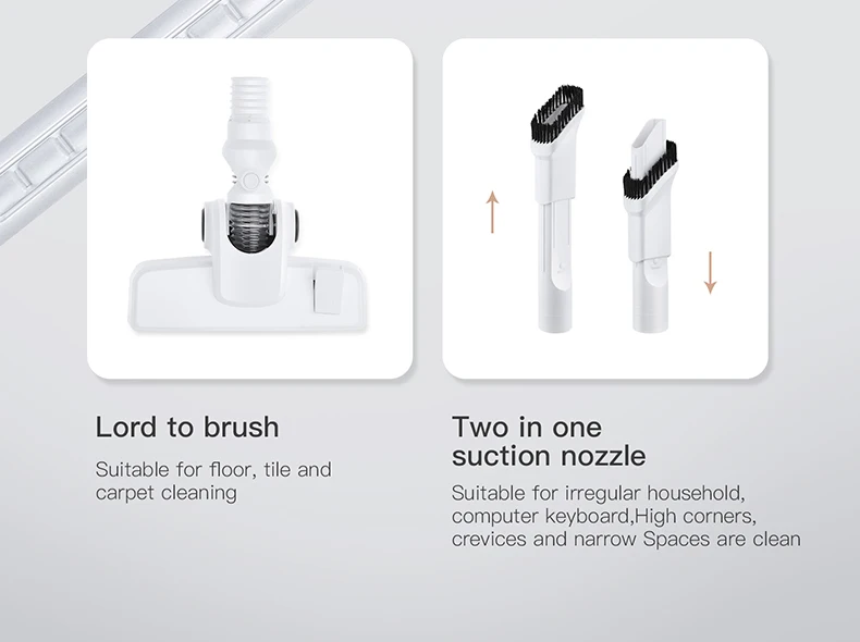 2021 New Product Two In One Household Usage Wireless Wet And Dry Handheld Vacuum Cleaners