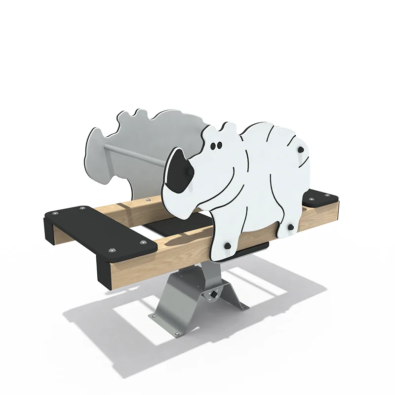 Wholesale Customized Animal Shaped Children's Seesaw Outdoor Kindergarten Seesaw Kindergarten Play Equipment