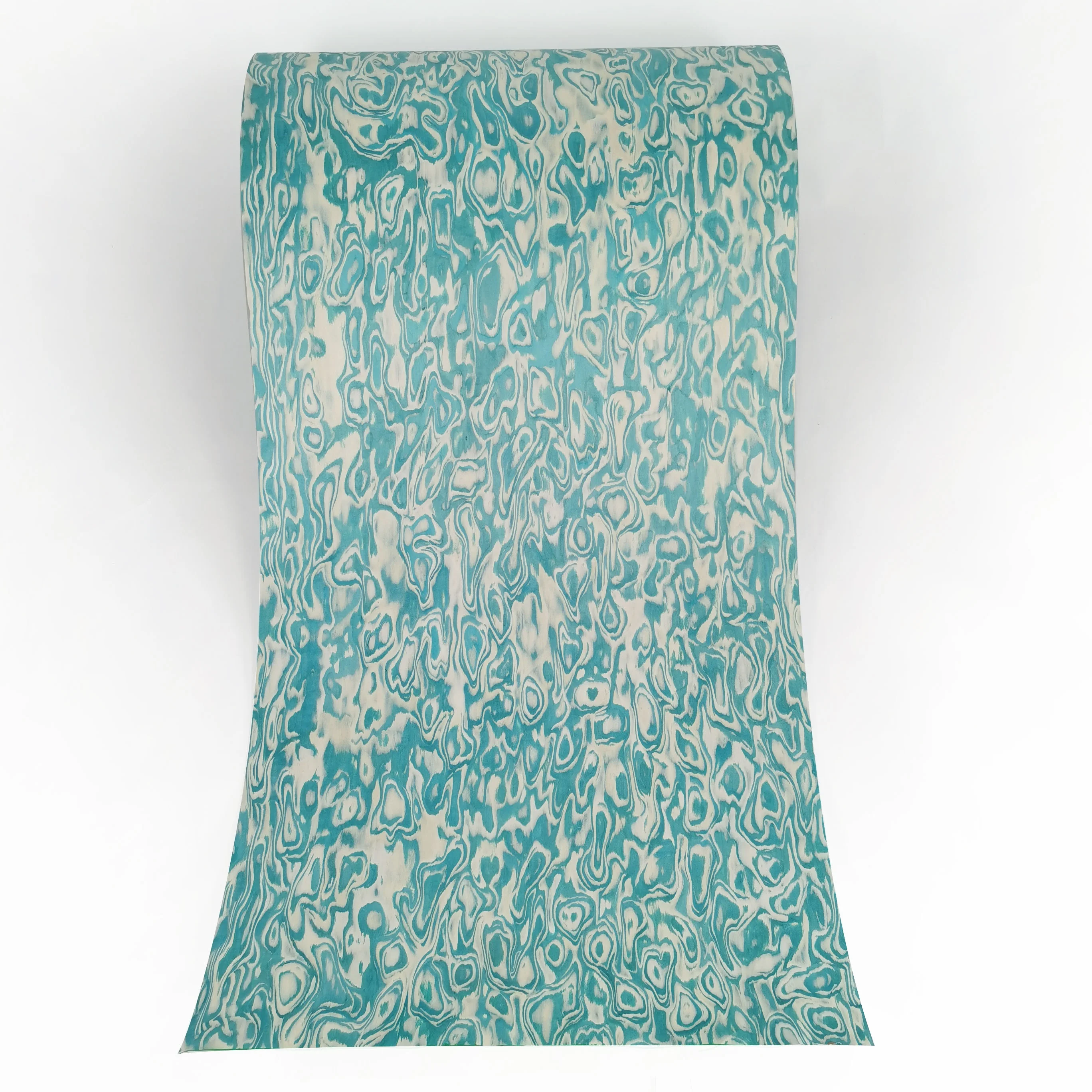 Vunir Colorful Blue Engineered Wood Veneer for Home & Hotel Furniture Decoration