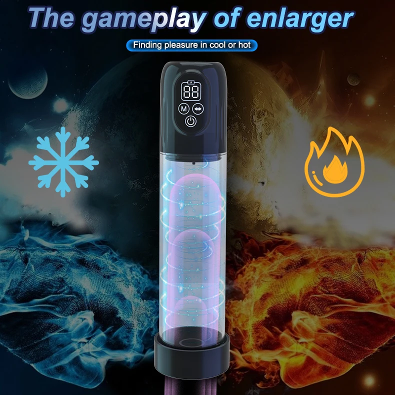 IPX7 su geçirmez USB şarjlı vakum pompası, modern ve ergonomik tasarımıyla yüksek performans sunar.