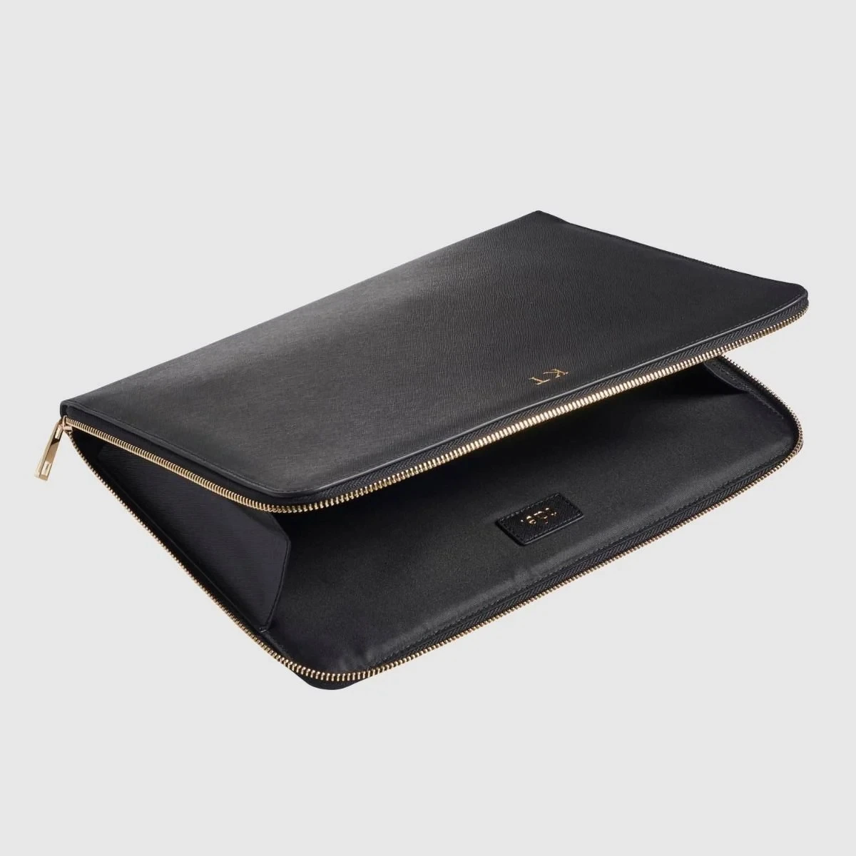 Black Leather Laptop Bag - Single Zipper Compartment - Status Co. – Status  Co. Leather Studio