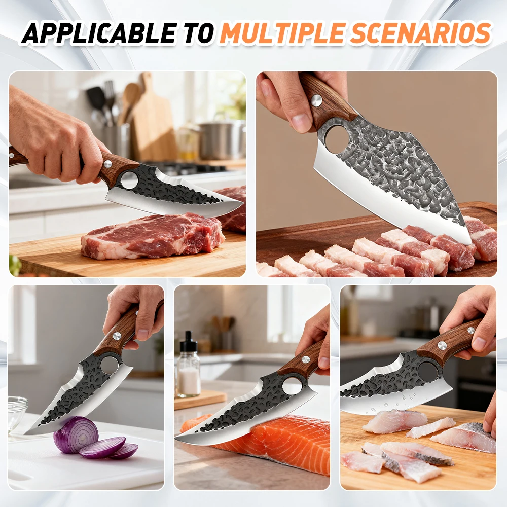 Set de couteaux de cuisine professionnels chef et boucher_voghion.com