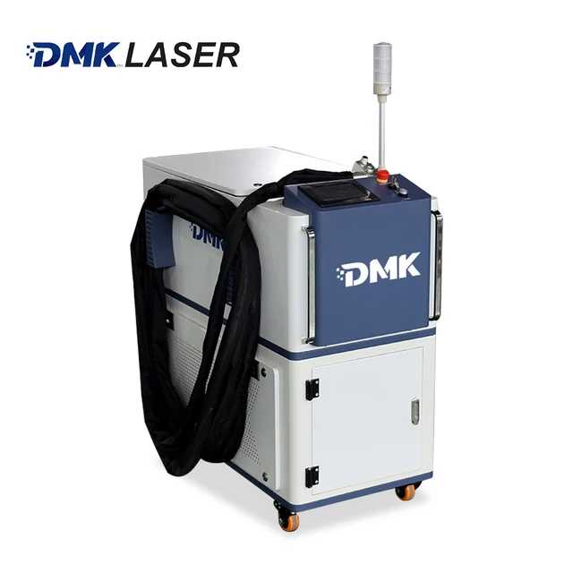 DMK 3KW CW Raycus MAX Fiber Laser Cleaning Machine 3000W Thermal Repaint Work