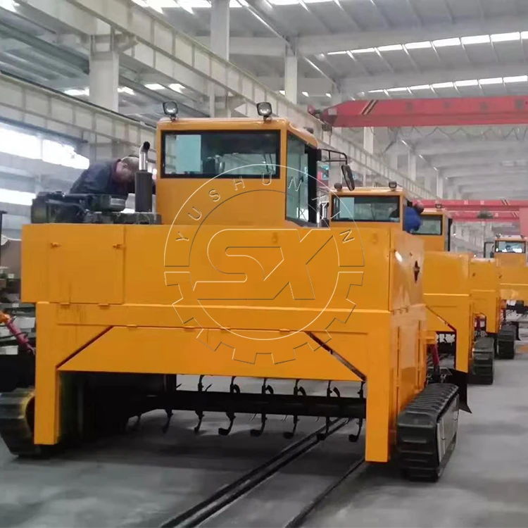 2025 Compost Windrow Turner Machine / Mushroom Compost Turner for Sale