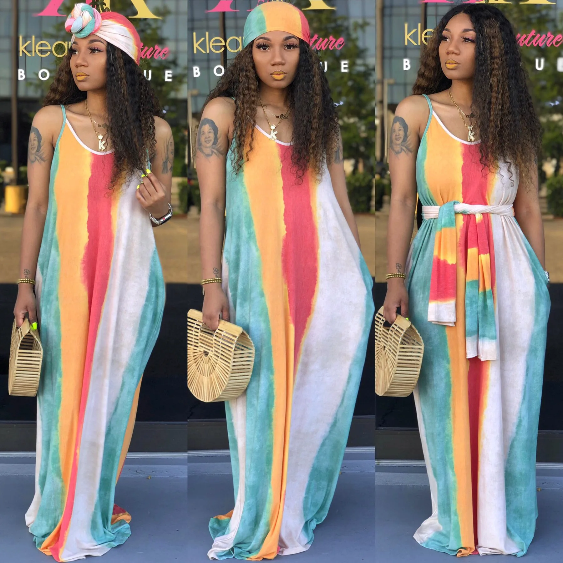 summer dresses striped