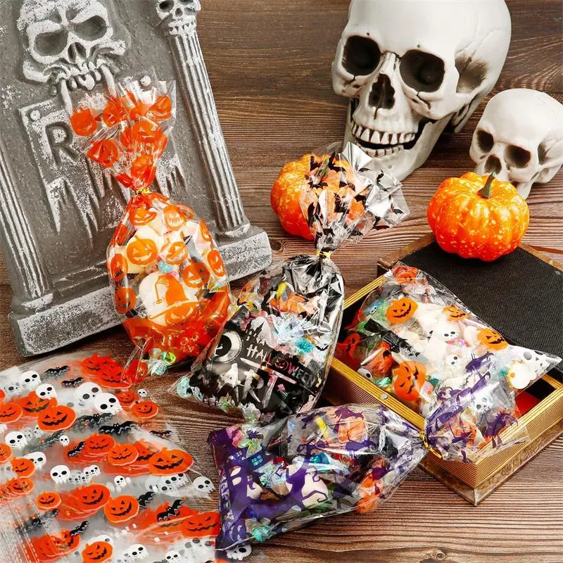Wholesaler Halloween Candy Bag Cute Packaging Bags Gift Packing Sweets