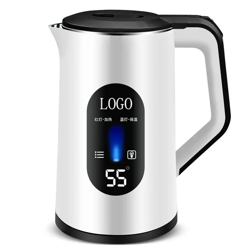 3L Smart Electric Kettle LED Insulated Boil Water Thermos