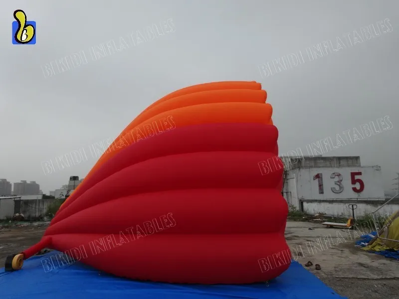 Outdoor Red Inflatable Shell Dome Large Inflatable Stage Cover Tent for Event