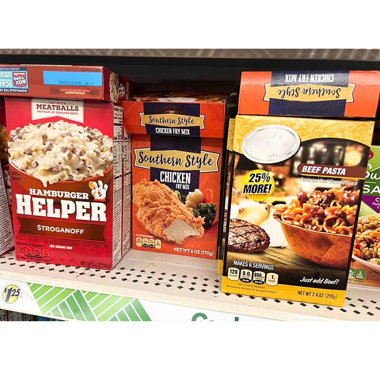 Custom Printed Cardboard Food Packaging 8 10 12 Inch Frozen Pizza Retail Product Box