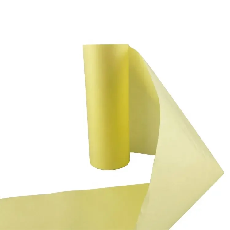 Nicht haftendes, fettbeständiges beschichtetes Kraft-Glättungspapier (Glassine) als Trennpapier für klebrige Etiketten sowie medizinische Pflasterbinden