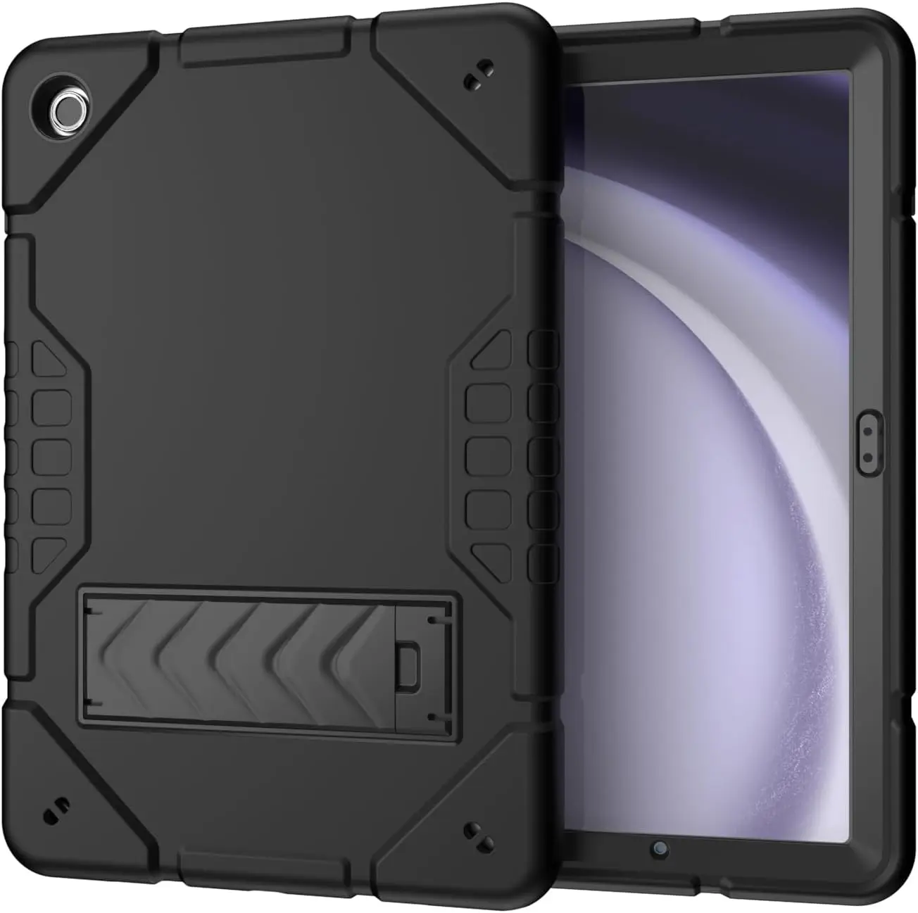 Case for Samsung Galaxy Tab A9+ 11 inch Heavy Duty Shockproof Rugged Galaxy Tablet Protective Cover with Kickstand and Strap