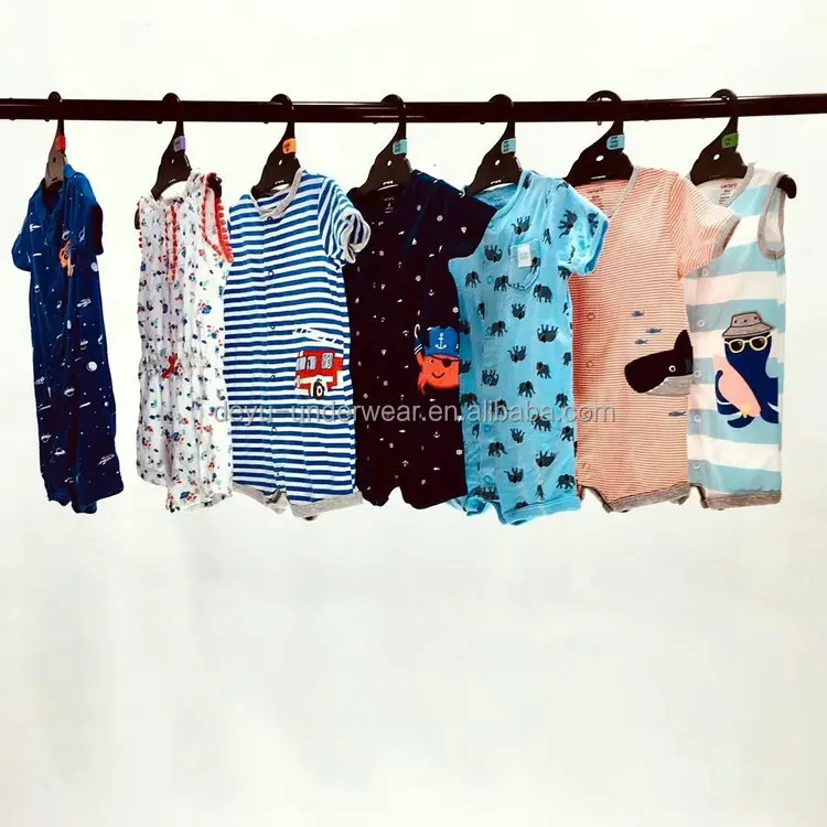 
 1,85 долларов, модель DFX002, Одежда для новорожденных мальчиков и девочек, комбинезон с коротким рукавом, Одежда для новорожденных  