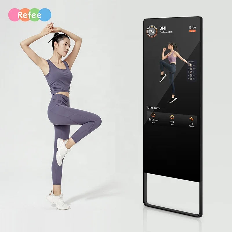 Yoga Mirror Fitness Trainer 43-inch Smart Fitness Mirror Enhance