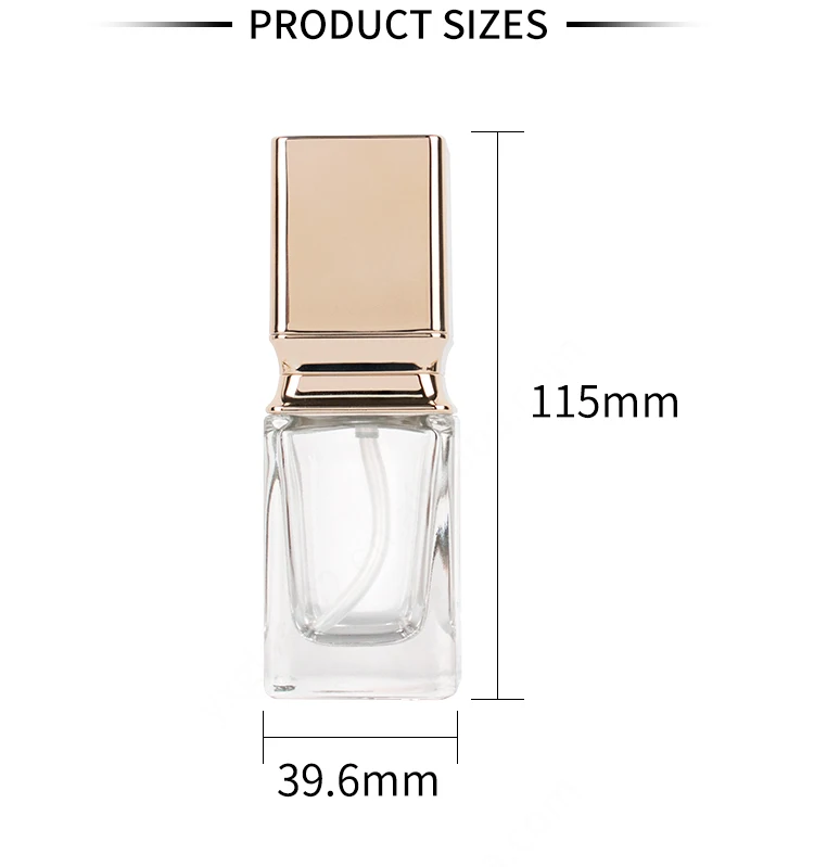 Luxury Empty 30ml Square Clear Frosted Cosmetic Lotion Glass Liquid Foundation Bottle With Pump details