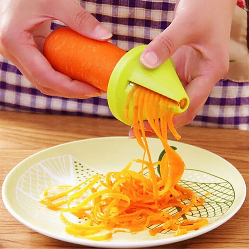 Hot Cuisine Entonnoir Modèle Spirale Trancheuse légumes déchiqueter carottes radis Cutter GN