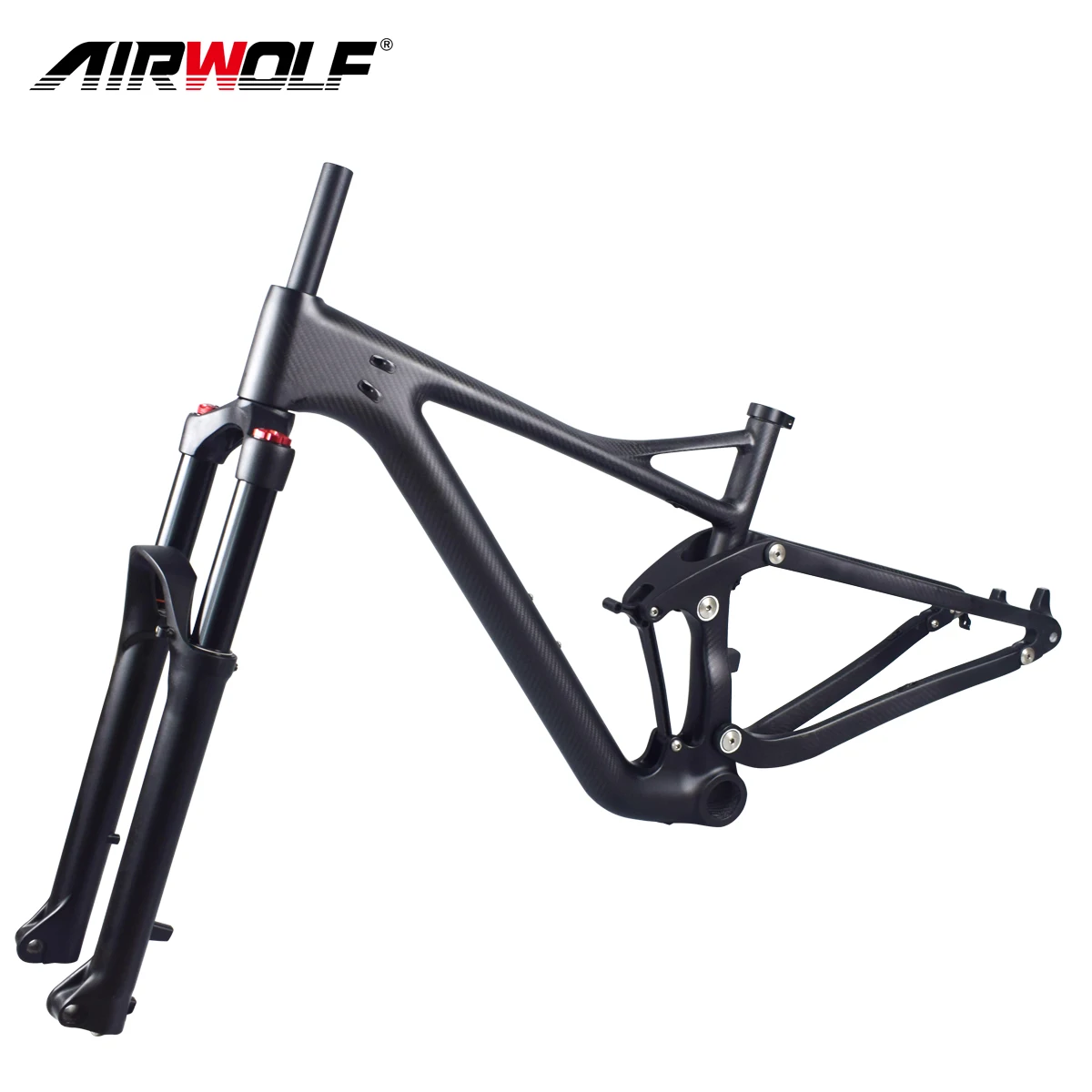 full suspension frame and fork