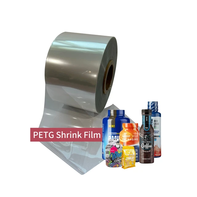 China Factory Direct PETG Shrink Film Roll Customizable for Diverse Packing Needs