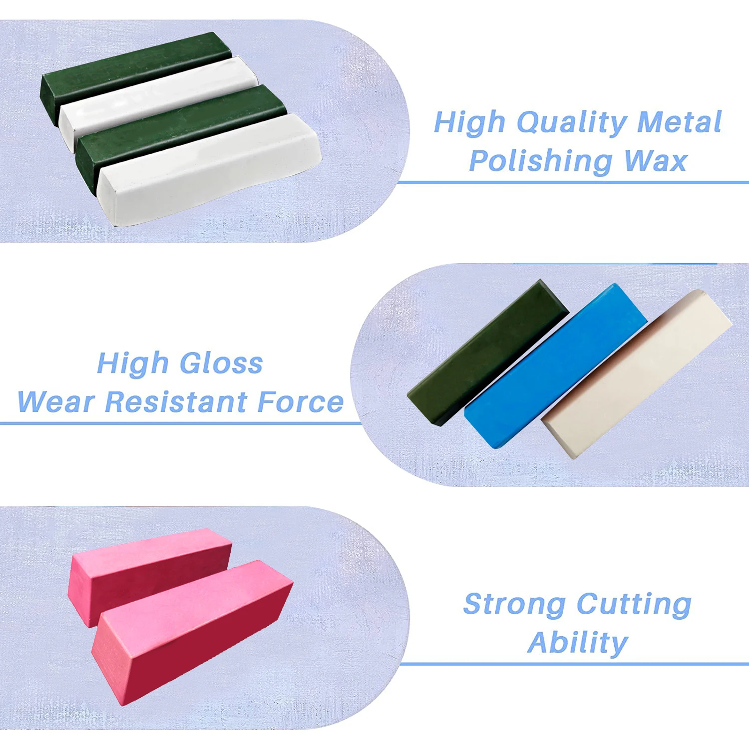 solid polishing wax/paste/compound stainless steel pipe