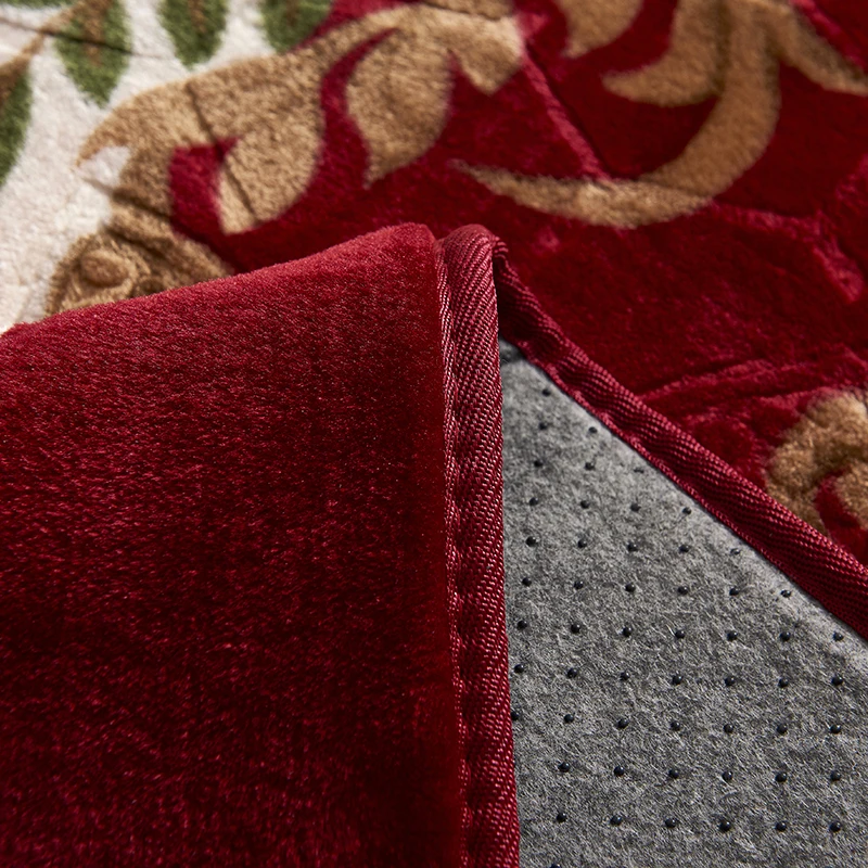 Print Custom Pattern 3D Raschel Wool Room Rug Carpets for Livingroom Floor