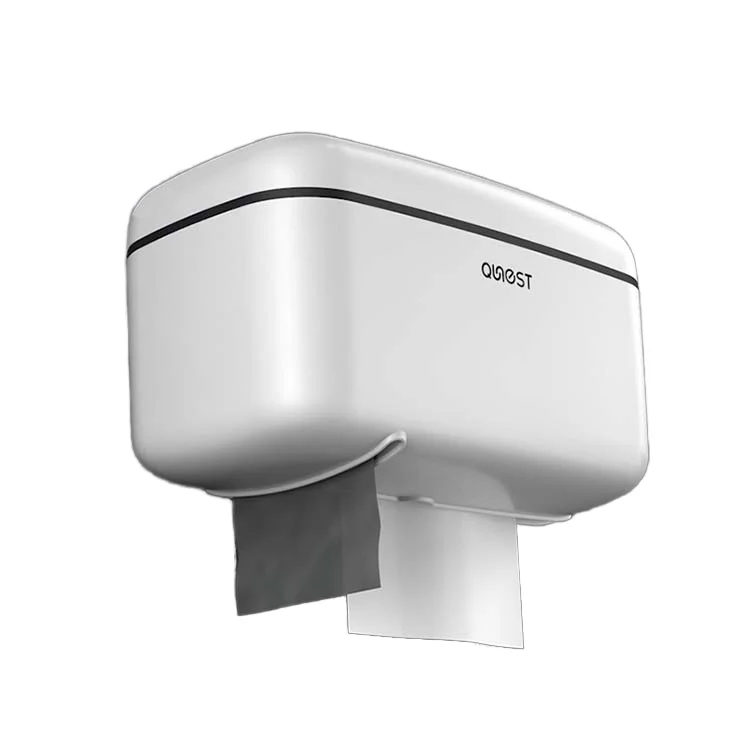 Modern Design Free Sample Bathroom Wall Hanging Drawer Holder Waterproof Multifunctional Plastic Tissue Box