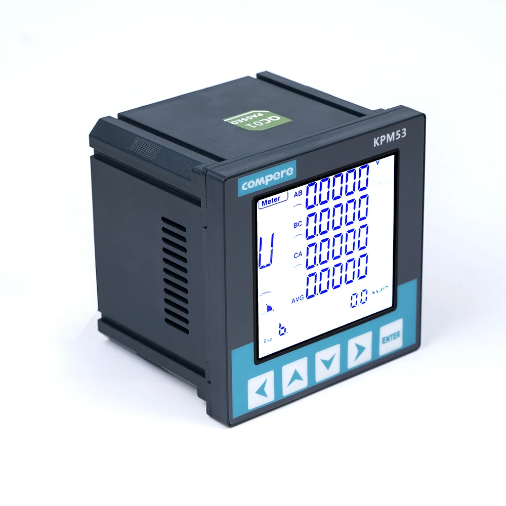3 Phase RS485 Programmable Power Quality Analyzer Digital Monitoring Electric Energy Power Meter