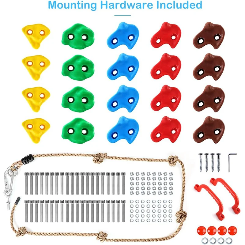 Rock Climbing Wall For Kids Rock Wall Holds Rock Wall Climbing Set For