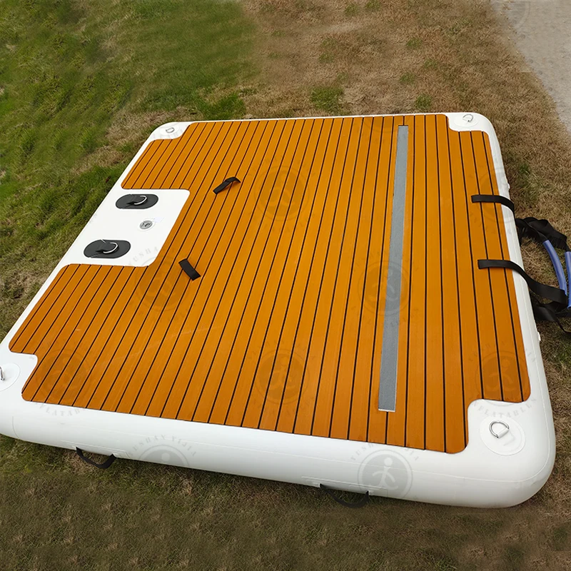 Inflatable Yacht Dock Platform Docking Pontoons Platform Jetski ...