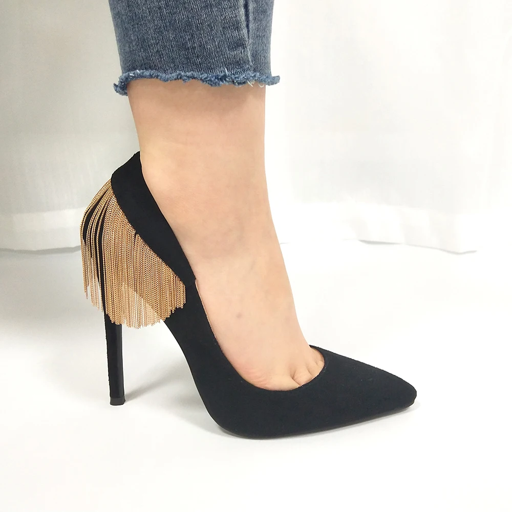 Buy XE Looks Black Platform Pencil High Heels Comfortable Sandals For Women  & Girls footwear UK-3 at Amazon.in