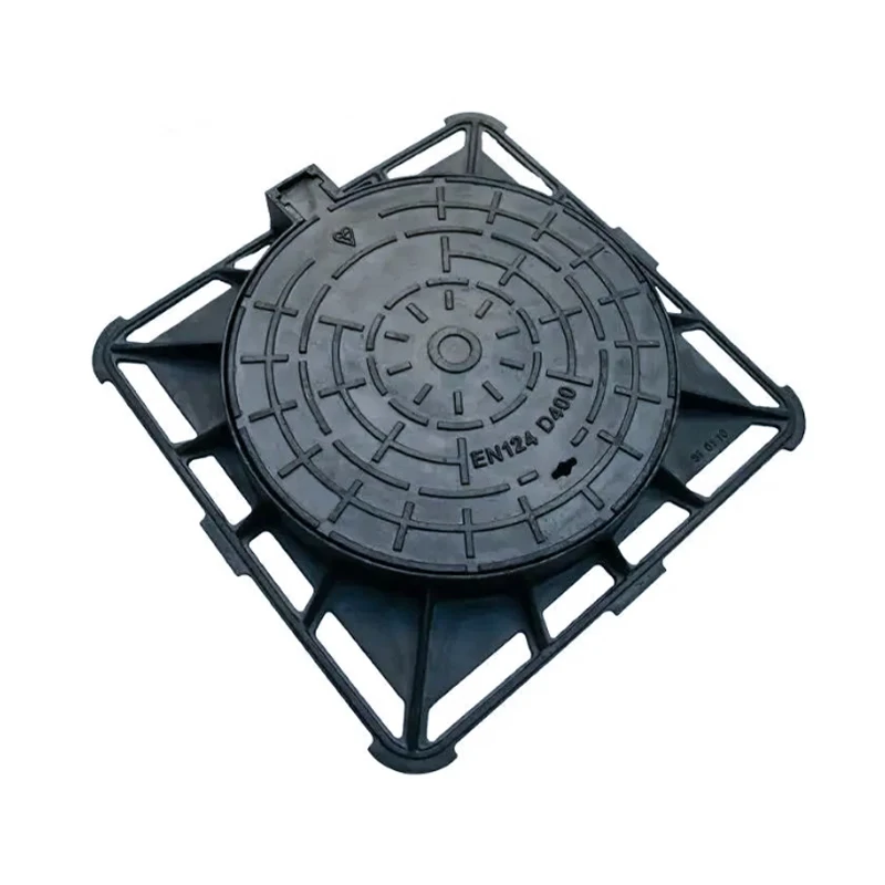 BS EnN124 Service Fire Hydrant Square Round Stainless Steel Ductile Nodular Cast Iron Manhole Cover