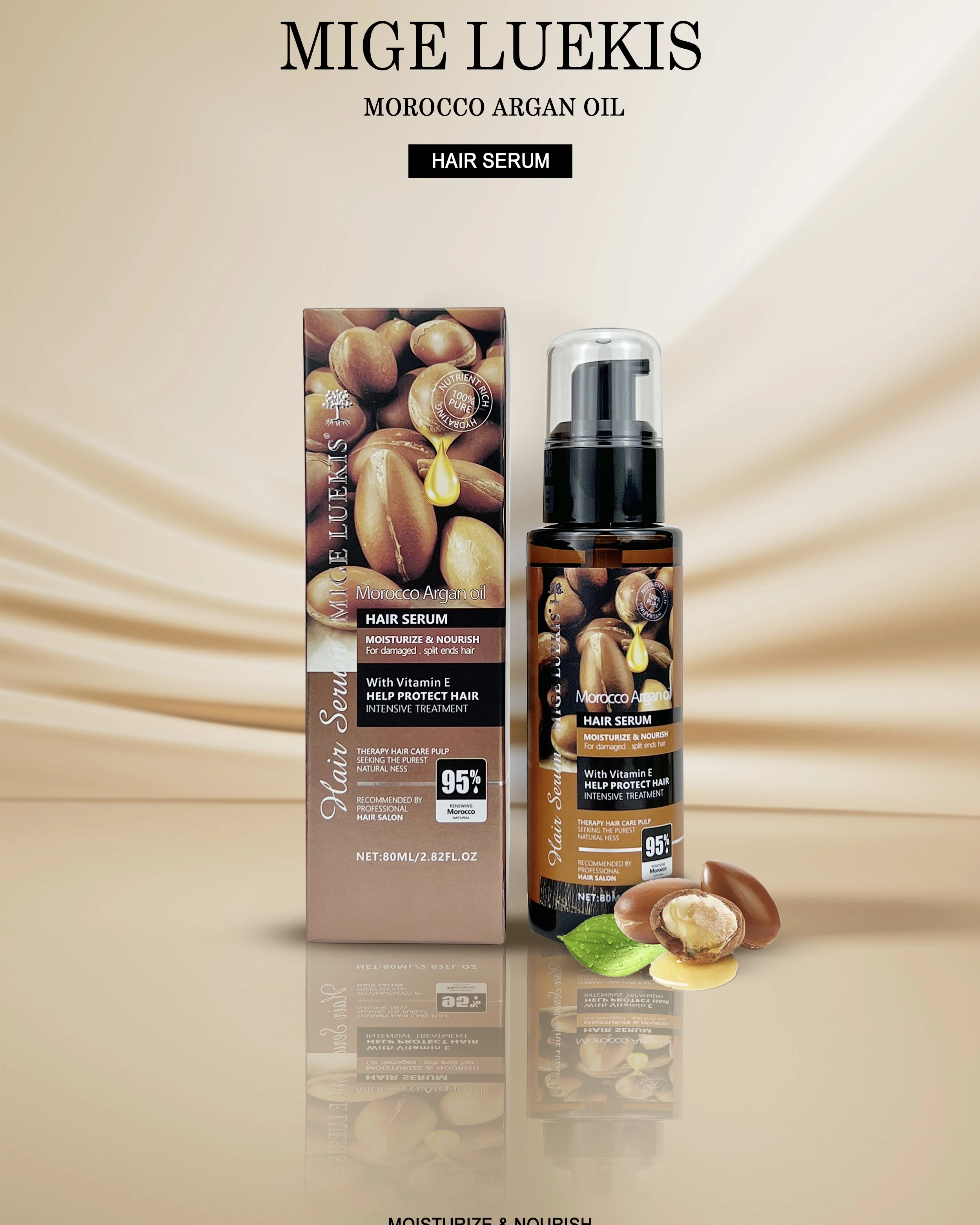 Hair Serum - Nourishing and Smooth Moisturizing Solutions