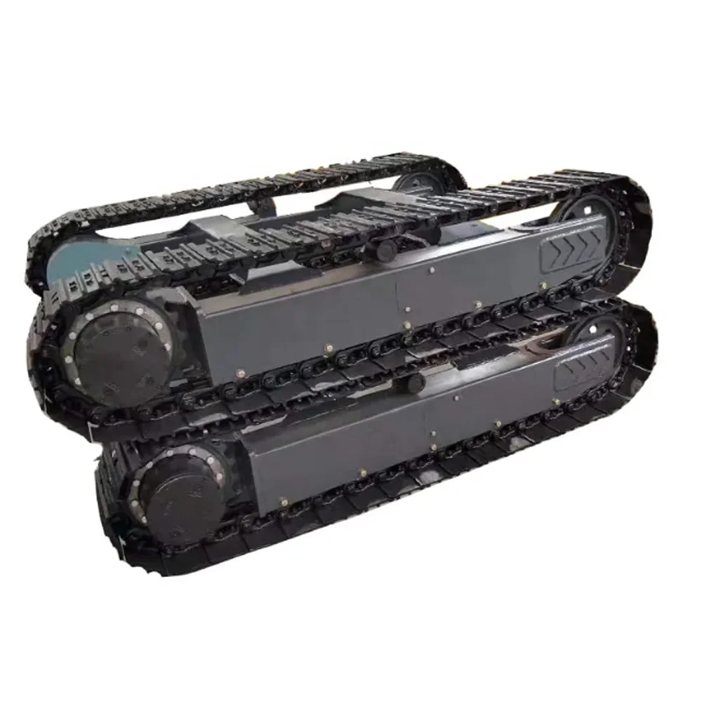 Excel Human 敷カーペット 紫 ダイヤモンド模様 0.5-60 Ton Custom Steel Track Undercarriage for Excavators