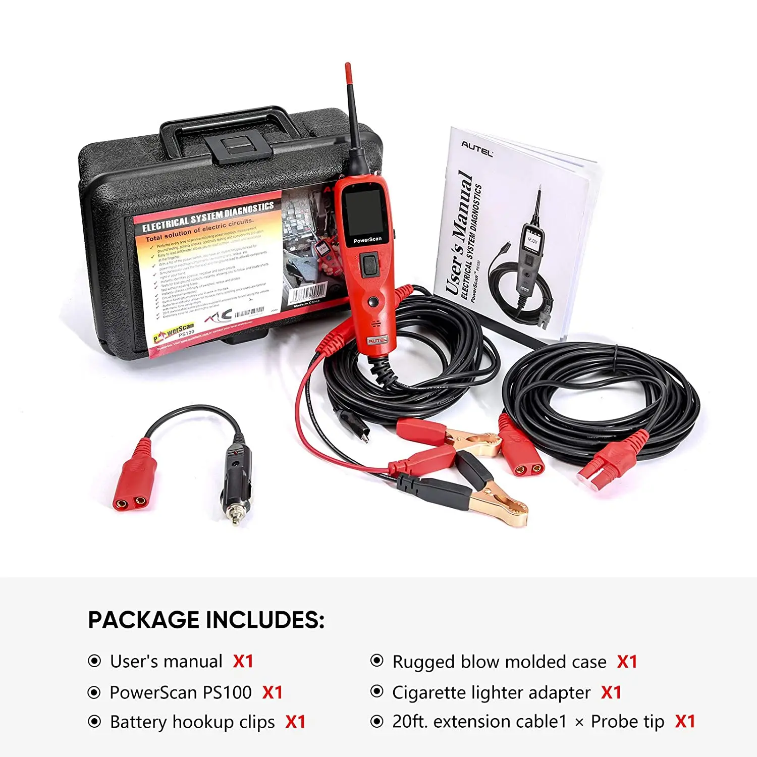 Original Autel Power Scan PS100 Electrical System Diagnostic Tool