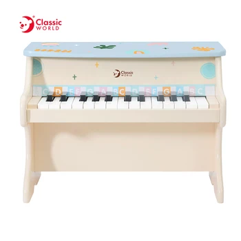 Classic World Musical Electronic Toys Toddler Mini Wooden Home Piano for Kids